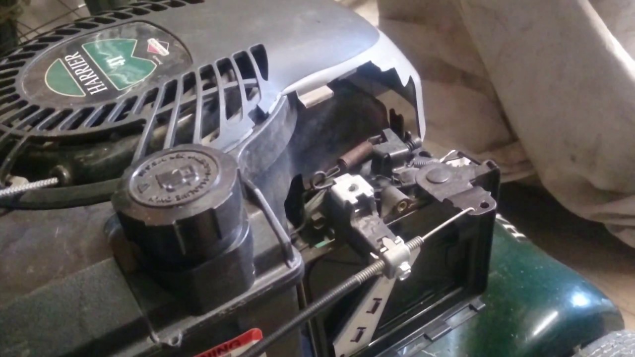 Hayter Harrier 41 Carburetor Repair and Clean