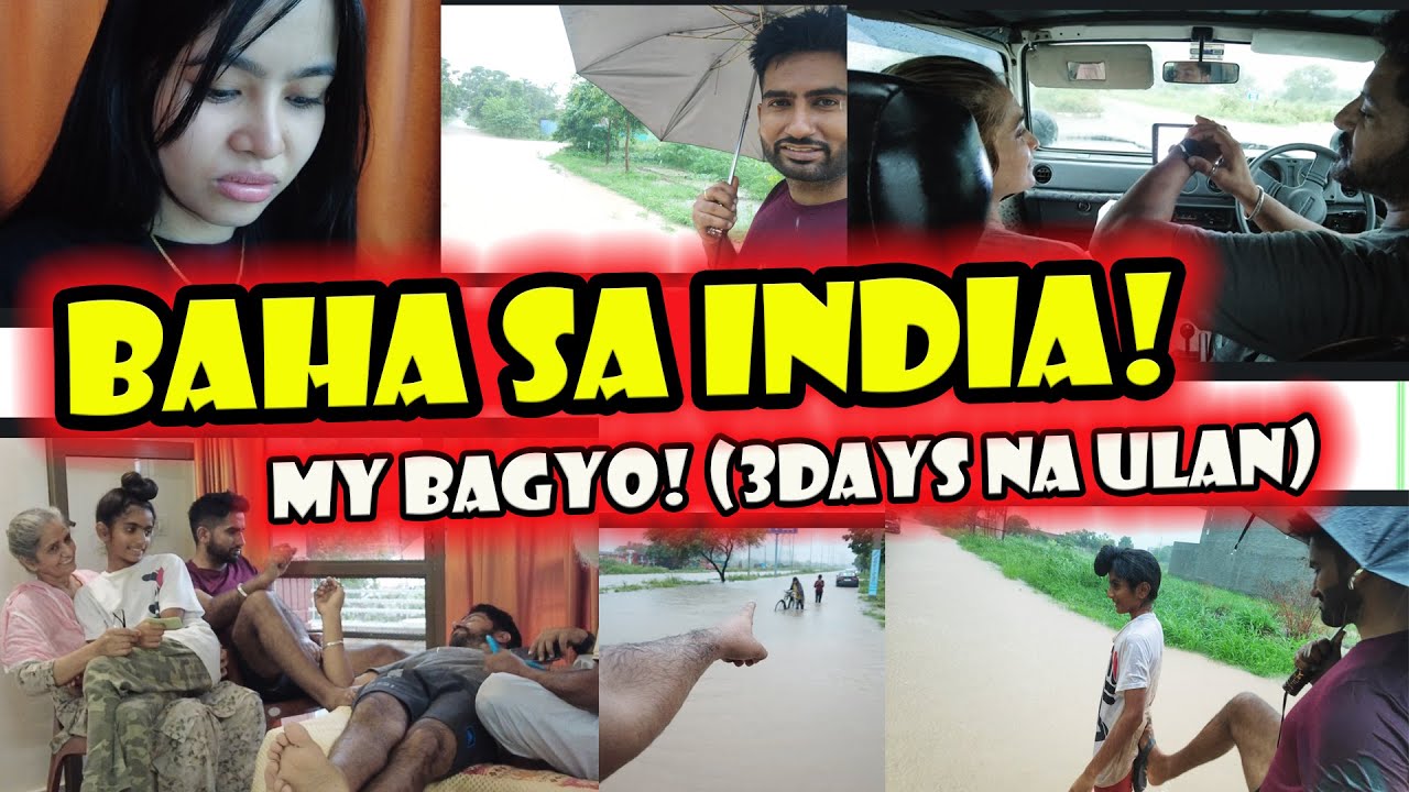 Sinuong Namin Ang Baha Para Sa Pagkain! // Grabe ang Trip ng Pamilyang ito // Filipino Indian Vlog