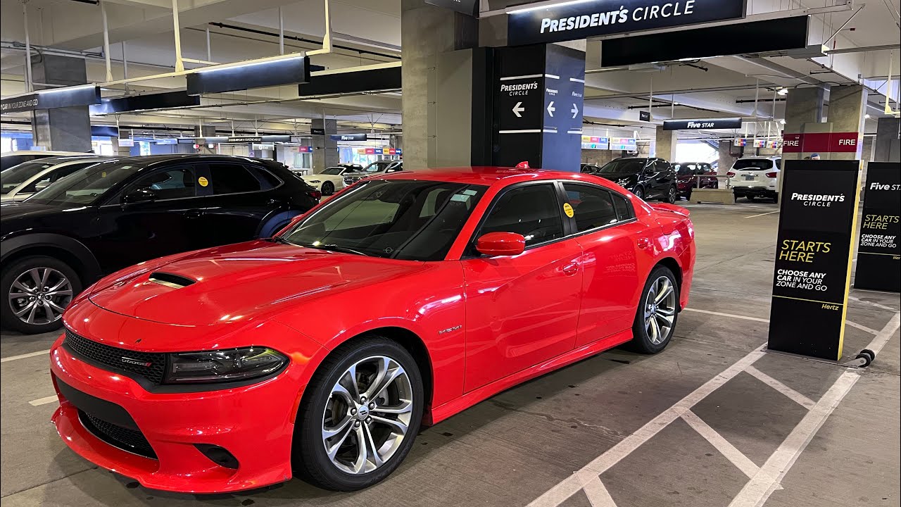 San Diego Airport Car Rental walking directions and tour of vehicles available