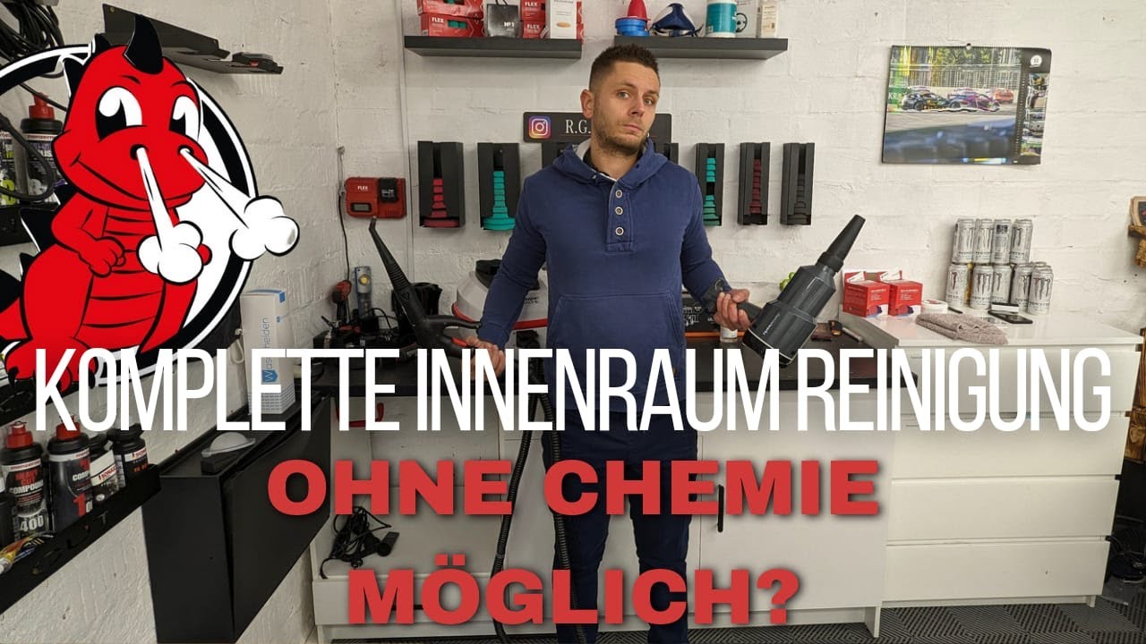 Reichen Trockendampfreiniger und Lacktrockner aus für eine Innenraumreinigung?