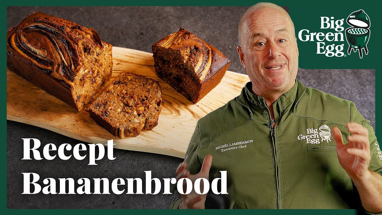 Makkelijk Bananenbrood van de BBQ | Big Green Egg Recept