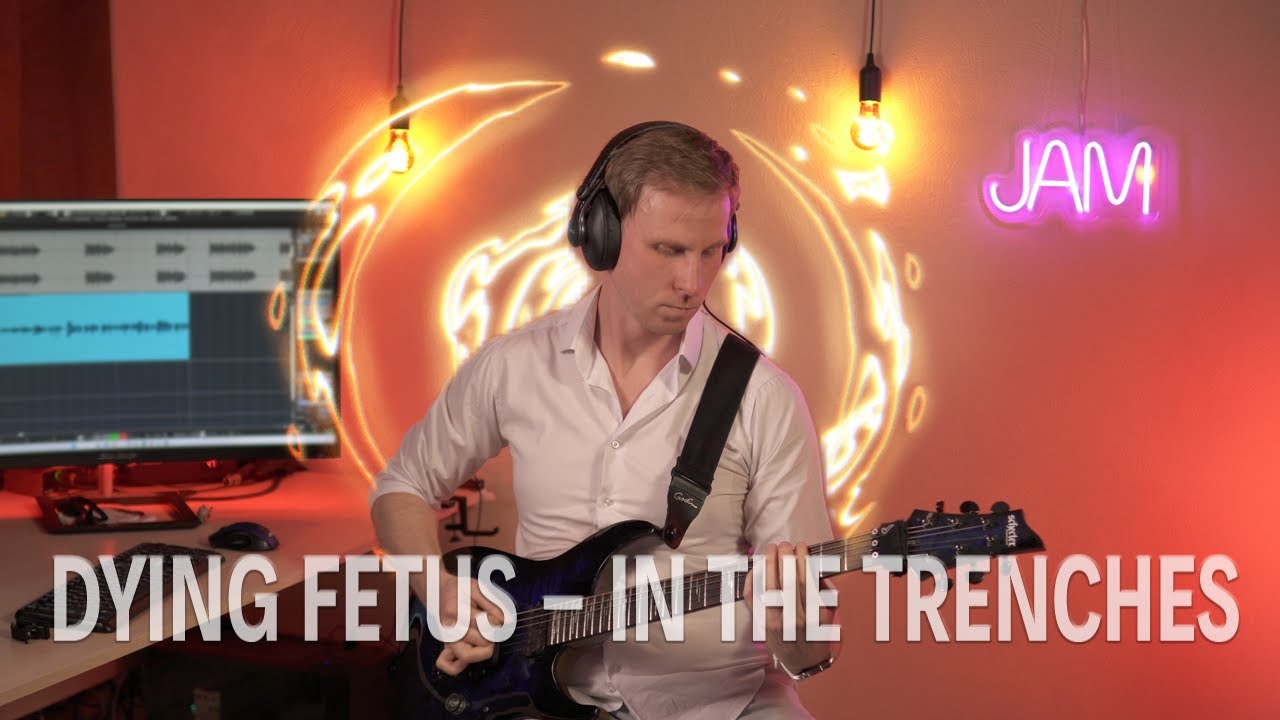Dying Fetus - In The Trenches (Rhythm guitar cover) #guitarcover #dyingfetus #inthetrenches