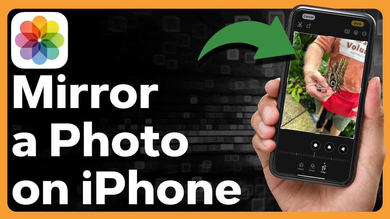 How To Mirror A Photo On iPhone