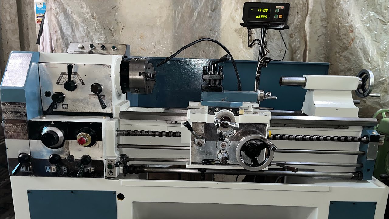 Lathe machine (Taiwan🇹🇼make) Contact 9372796227 @heenaenterprises9532 