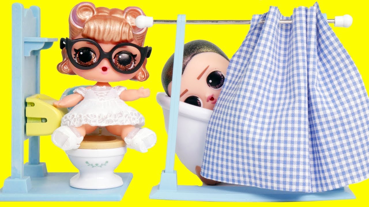 LOL Surprise Dolls Custom Baby Get Married in Ooh La La Store | Toy Egg Videos