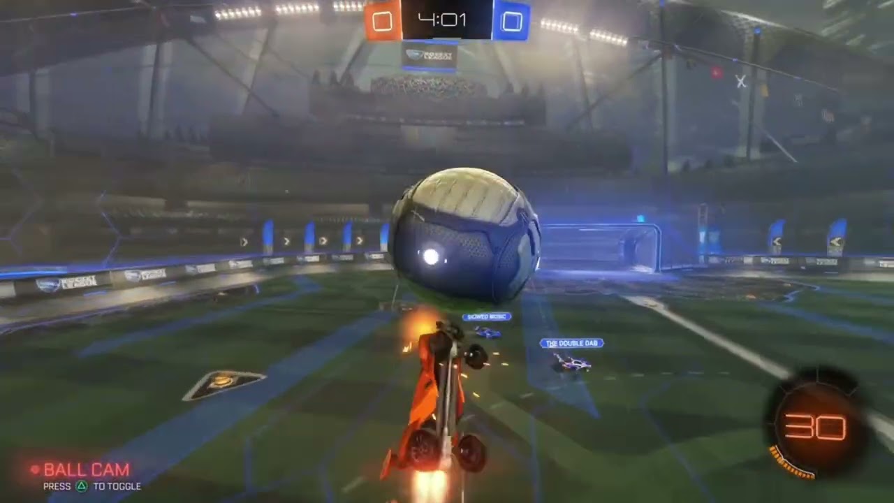 Diamond 1 2v2 rocket league gameplay 