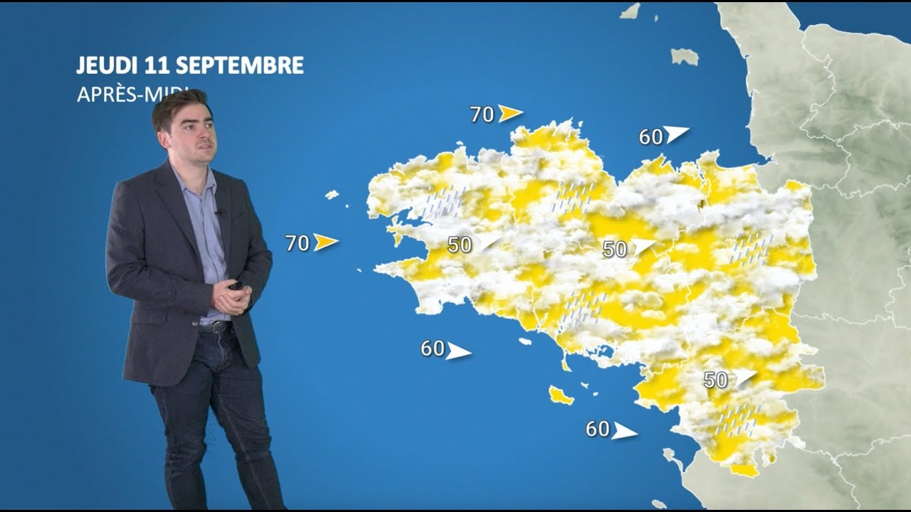 Bulletin météo pour le jeudi 11 septembre 2025