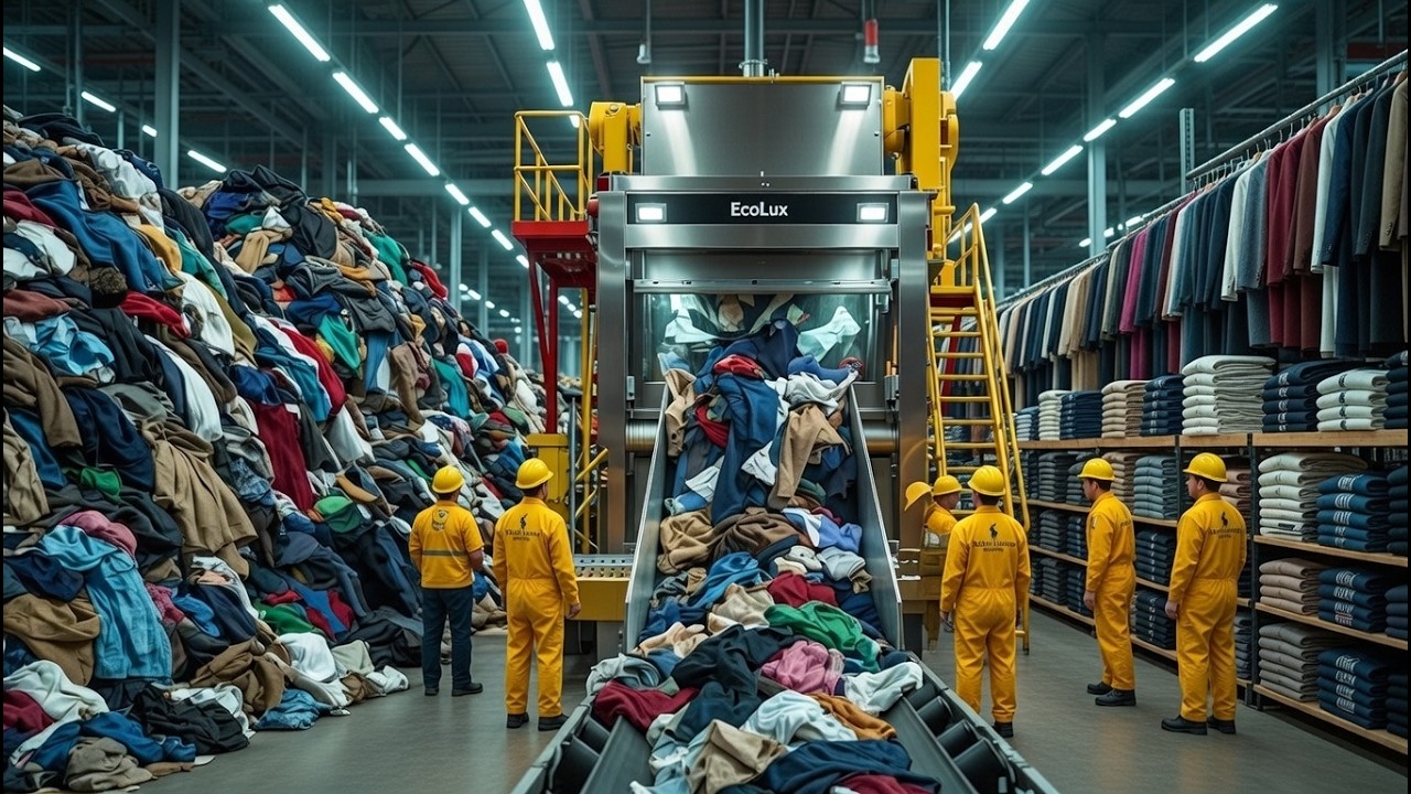 Inside the Ralph Lauren Eco Factory &ndash; (Full Process) How Premium Recycled Apparel Is Made