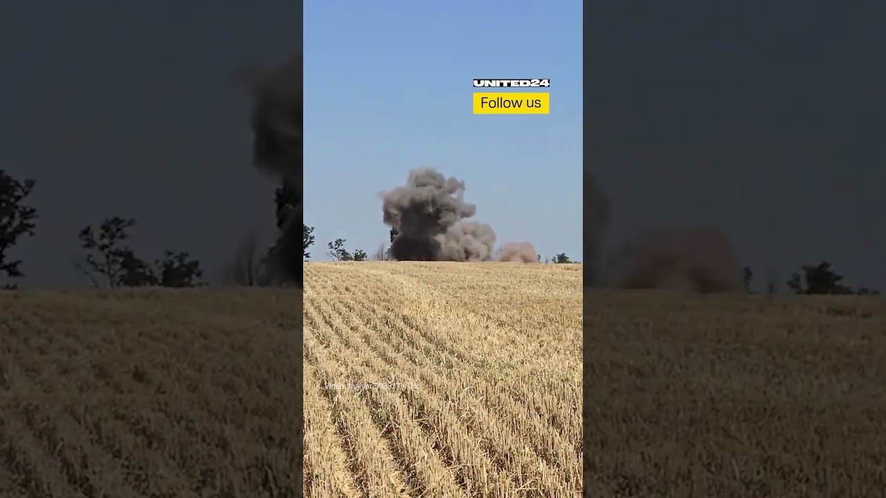 Destruction of Downed Russian Strike Drone #warinukraine