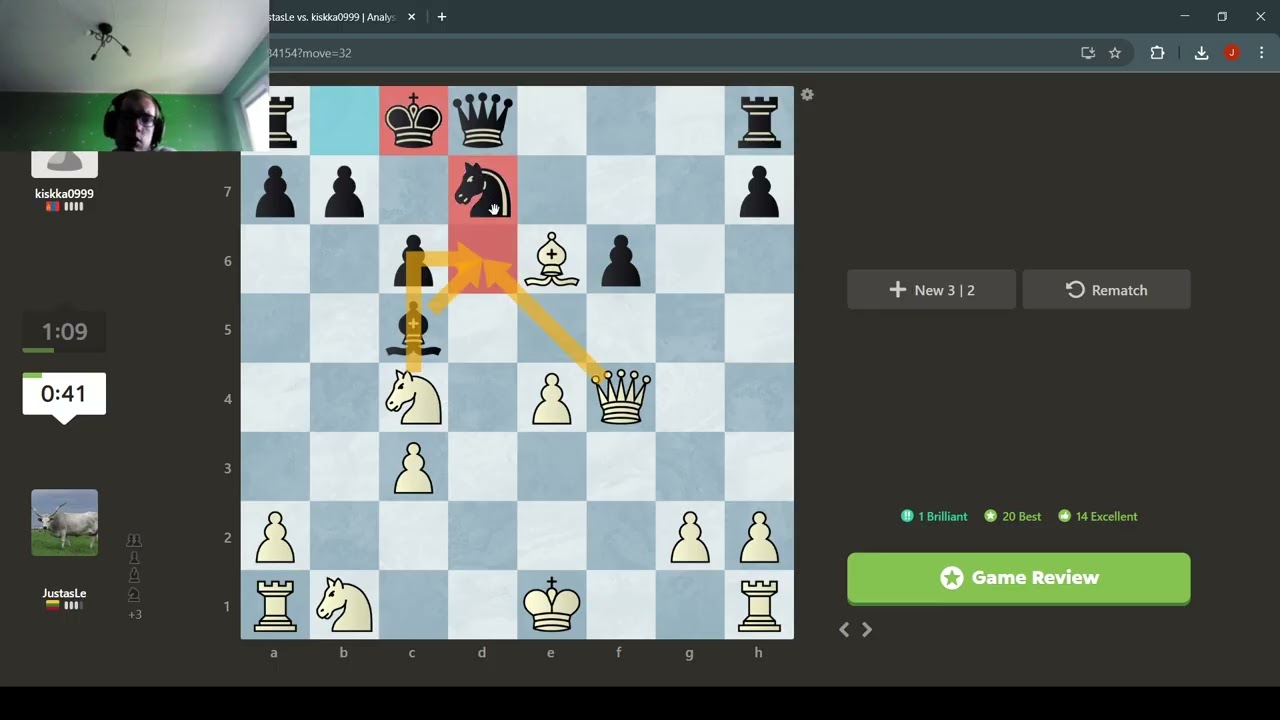 TRIUŠKINANTI ATAKA PRIEŠ CARO-CANN GYNYBĄ – Fantasy Variation – Šachmatai lietuviškai 01