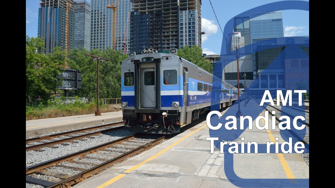 AMT Candiac train ride - July 2015