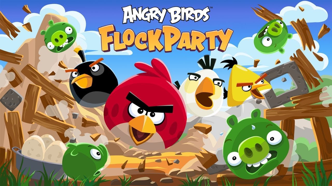 Angry Birds Flock Party Full Game Walkthrough (V1.0)