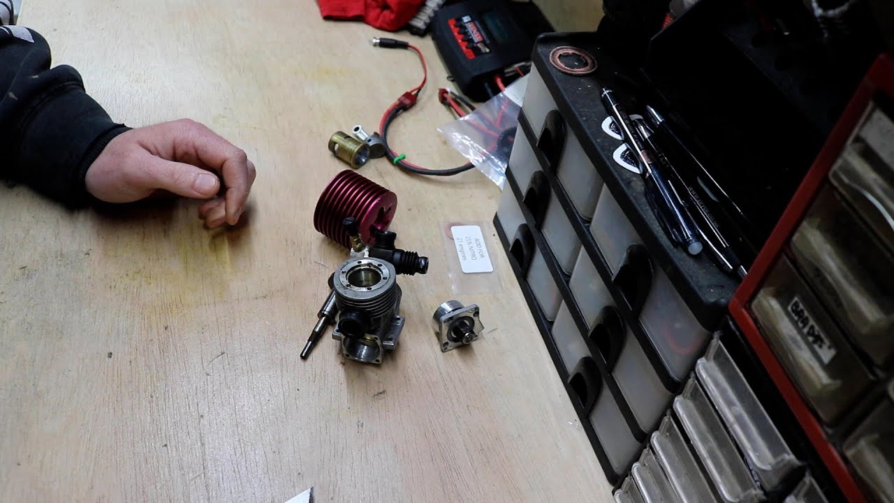 Scrap Nitro RC Engine Will It Run? Thunder Tiger .28 Pro!
