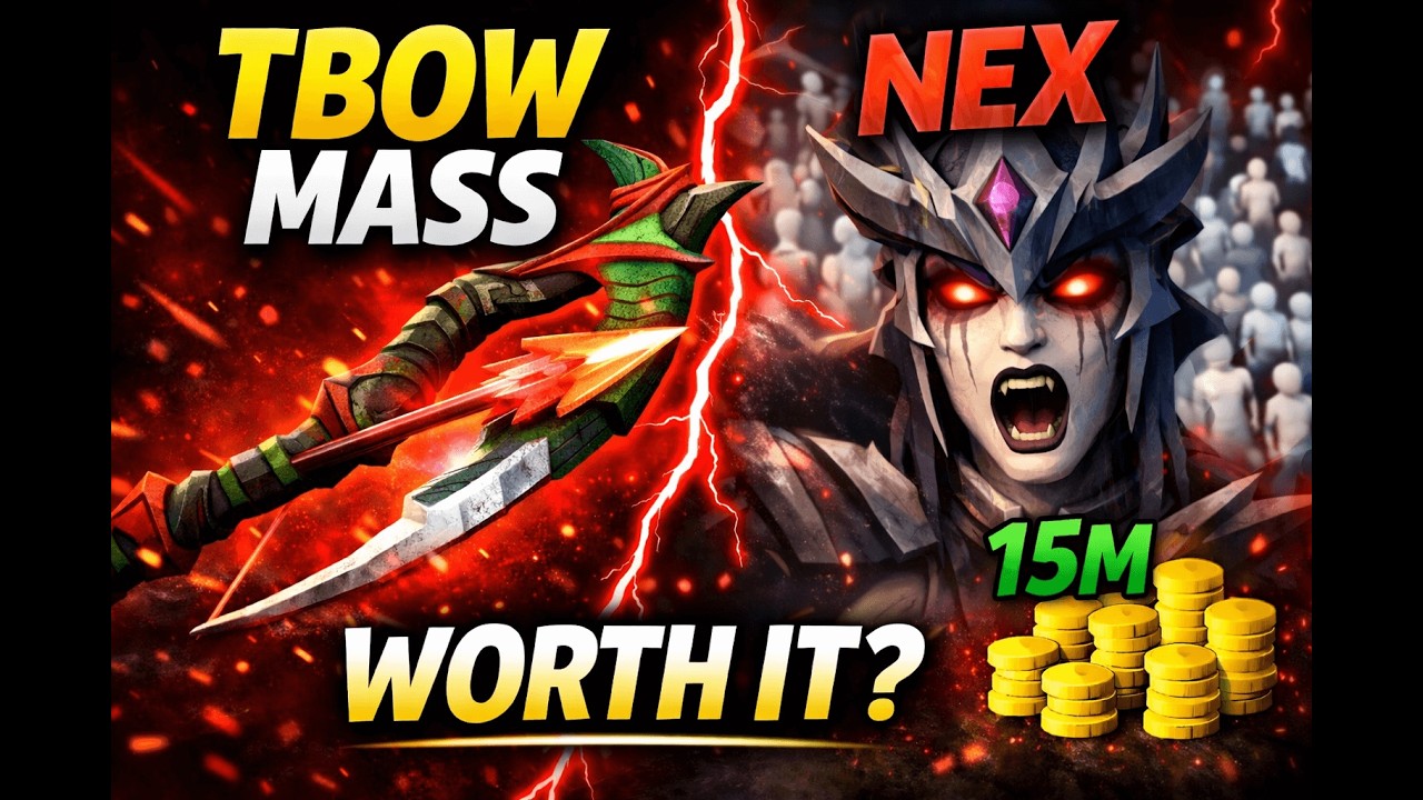 Nex GWD - Tbow Mass Quick Guide (Max Gear Setup) | OSRS 2026