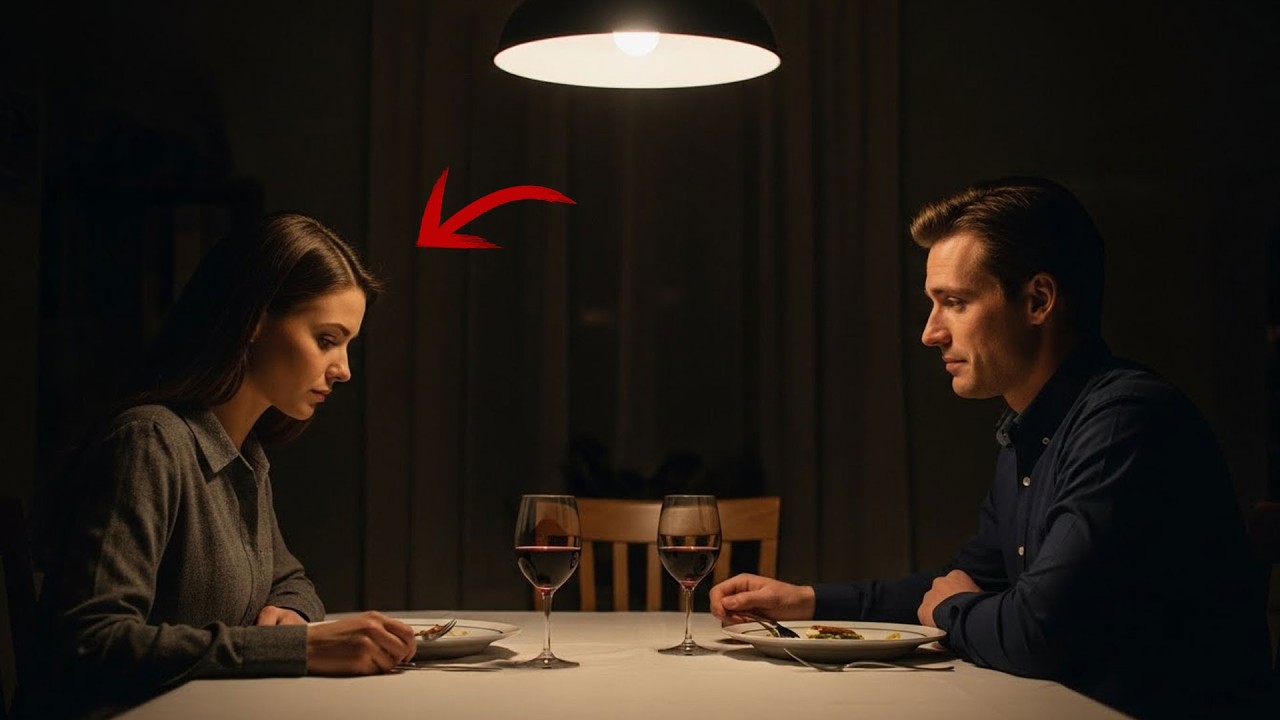 Ele percebeu que a esposa parou de falar durante o jantar — até entender o porquê