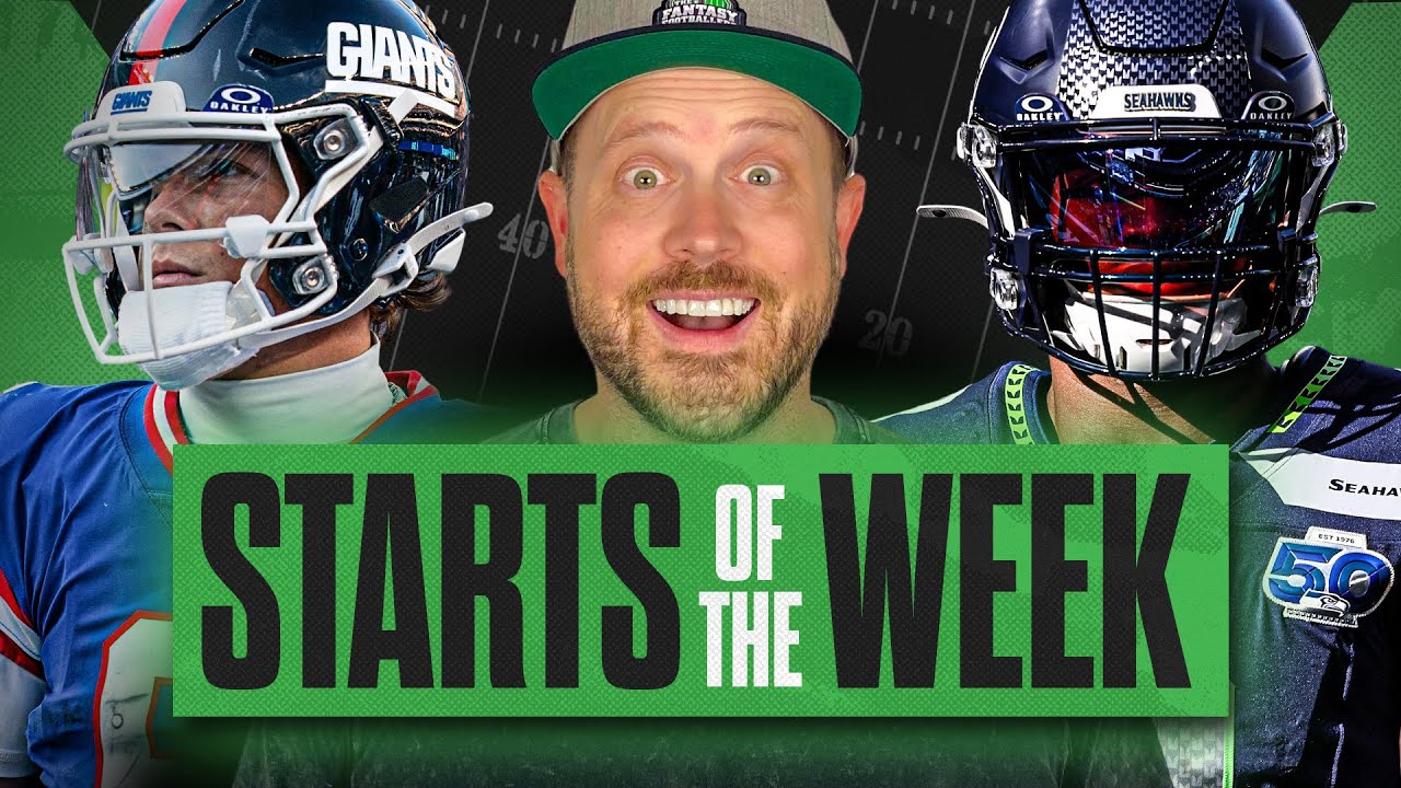Starts of the Week + Week 12 Breakdown, Jacobs Worries? | Fantasy Football 2025 - Ep. 1851