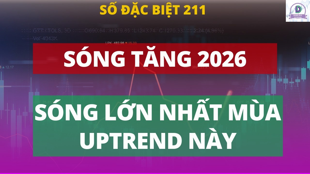 SỐ ĐẶC BIỆT 211: SÓNG TĂNG 2026, SÓNG LỚN NHẤT MÙA UPTREND NÀY