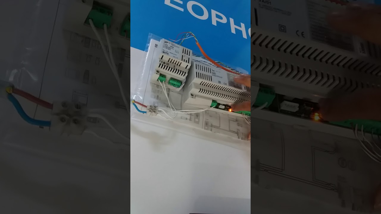 Programmation Vidéo Phone bpt 2portes thangram et lithos