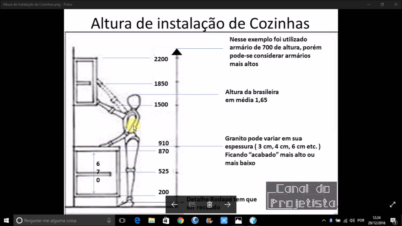 ProMob -  Cozinha Planejada Altura de Instalação