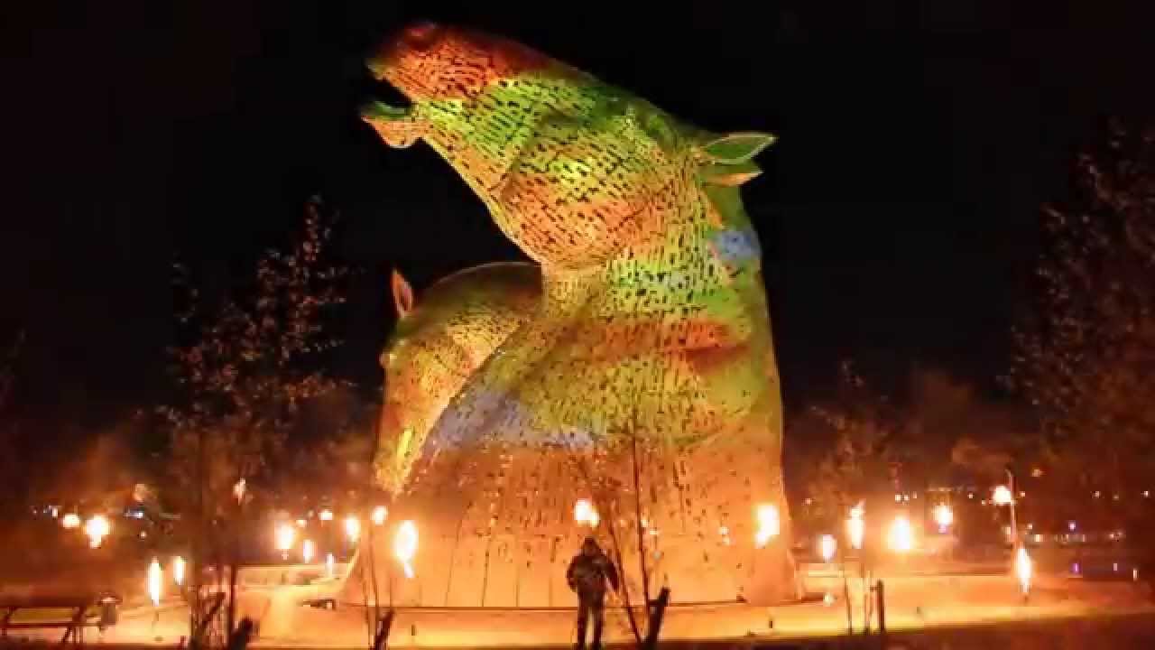 HOME - the International Launch of The Kelpies