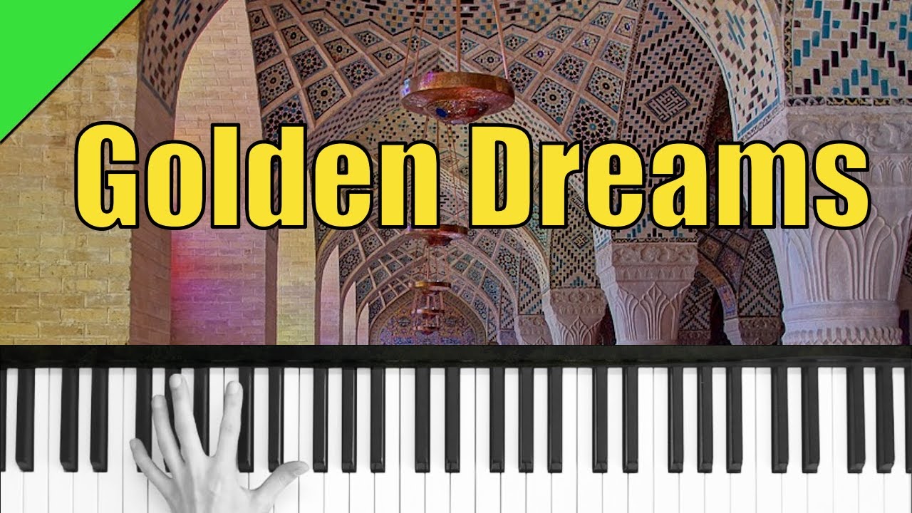 Golden Dreams - Javad Maroufi - Piano Tutorial