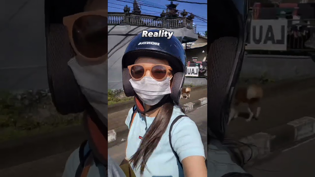 when I travel #youtube vs #reality
