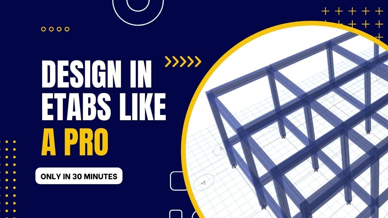 ETABS Tutorial all Loads and Final Design Results as Per IS Codes|| Practically Explained
