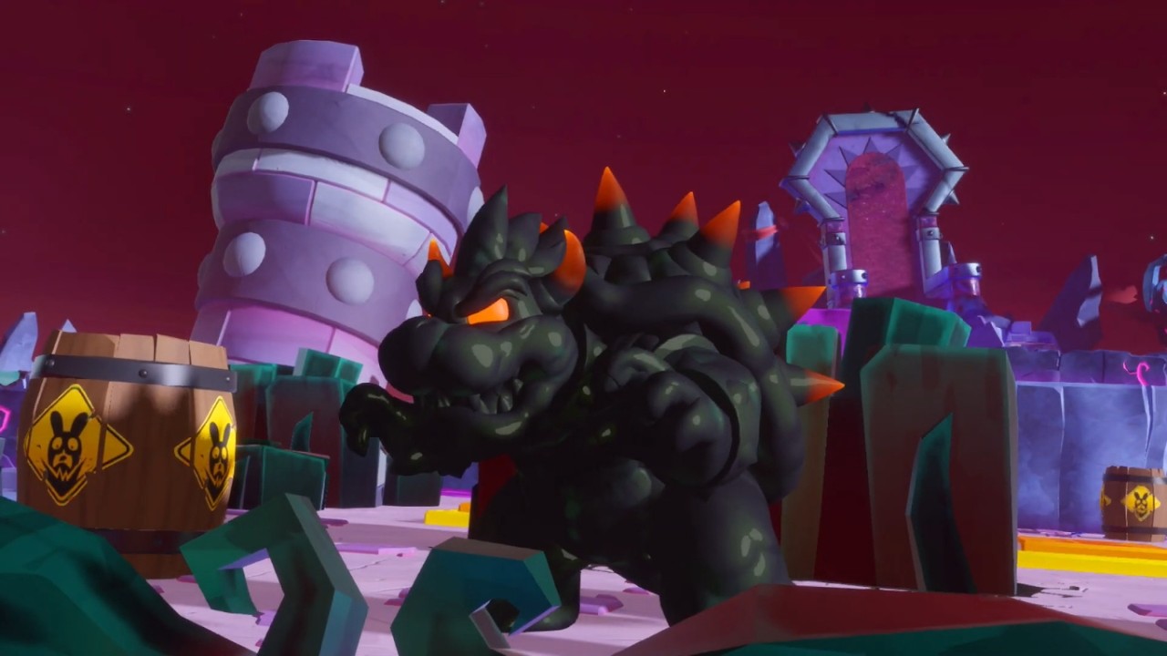 Nintendo Switch - Mario + Rabbids Sparks of Hope - Playthrough - Darkmess Bowser