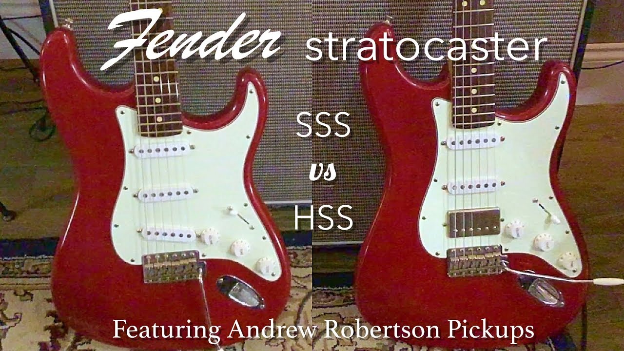 Fender Stratocaster Comparison: SSS vs HSS