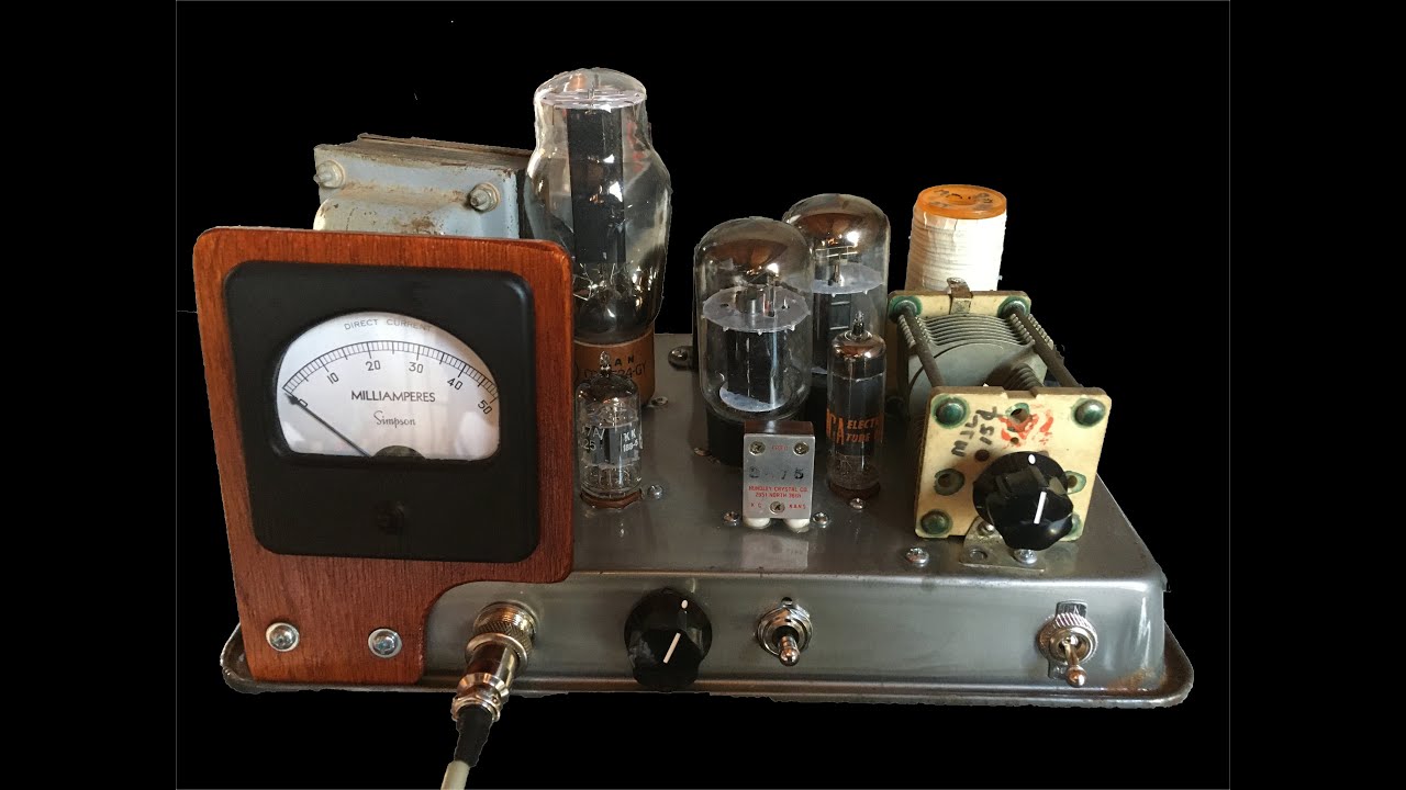 Build Your Own Cake Pan Ham Radio Transmitter