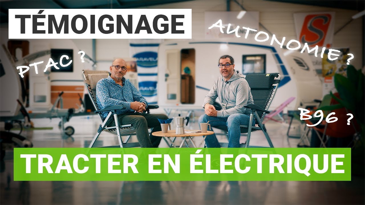 Voiture &eacute;lectrique & caravane : les conseils d'un expert !