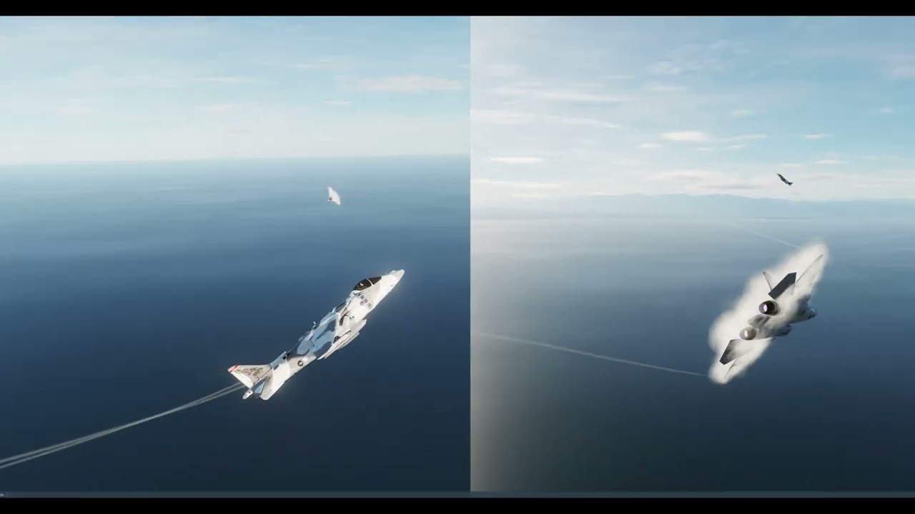 DCS: Dogfight (Harrier vs Felon)