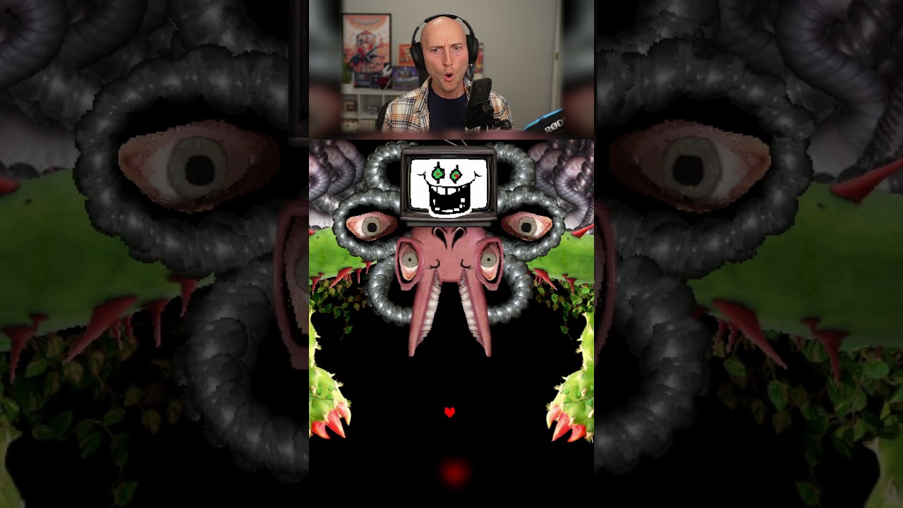 Omega Flowey reaction #undertale #shorts