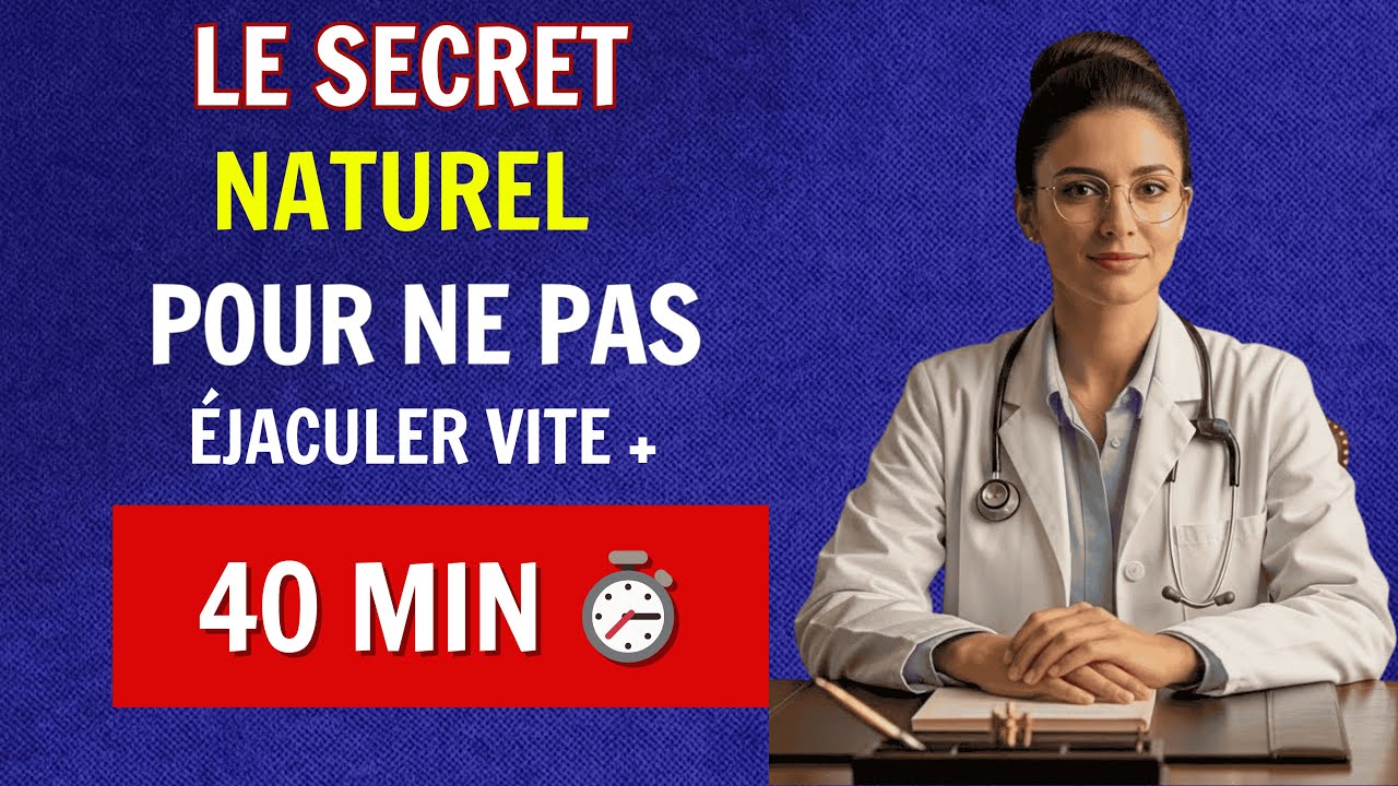 Durer Plus de 40 Minutes au Lit Sans Médicaments - Médecin Spécialiste avec 20 Ans d'Expérience