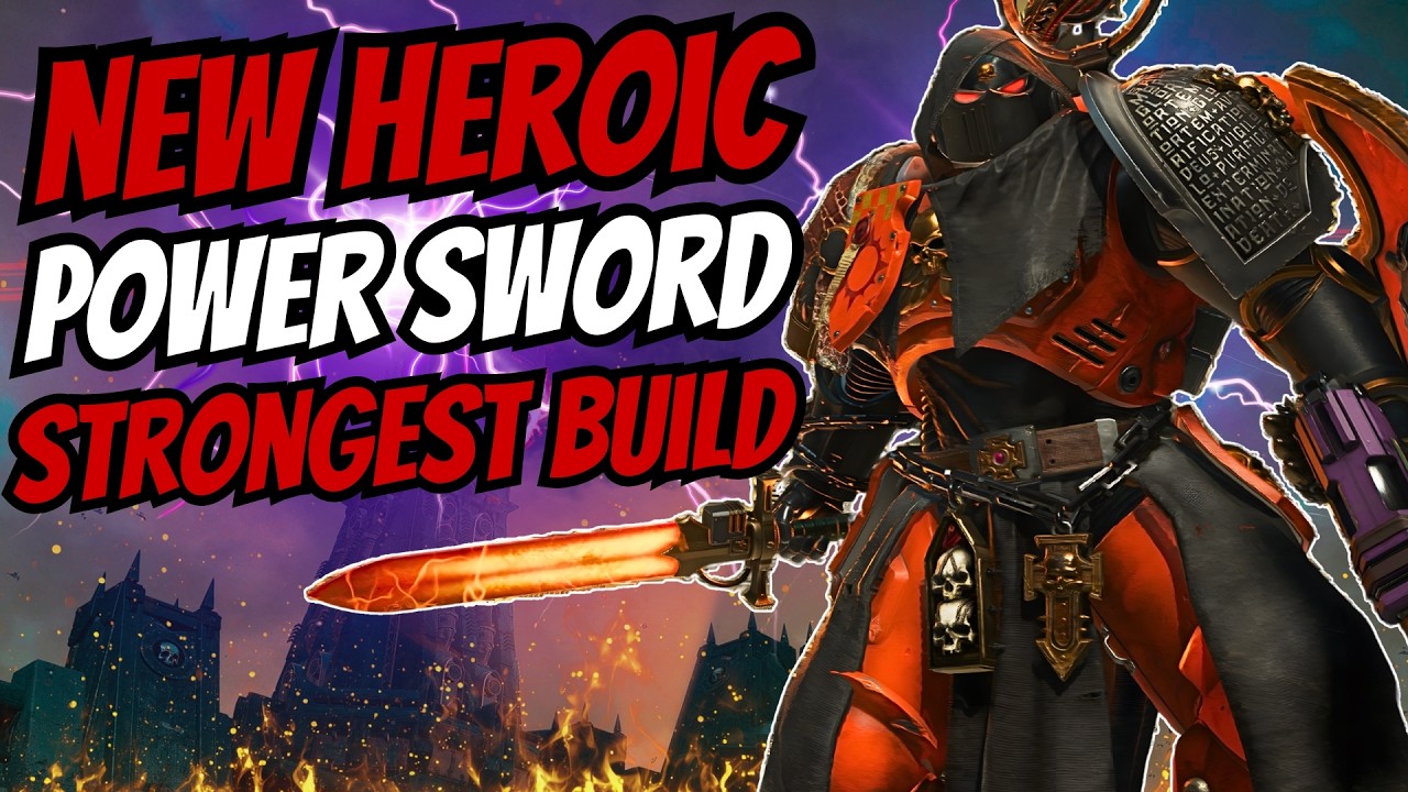 The STRONGEST Bulwark Heroic Power Sword Build in Space Marine 2 Patch 14 to DOMINATE Hordes