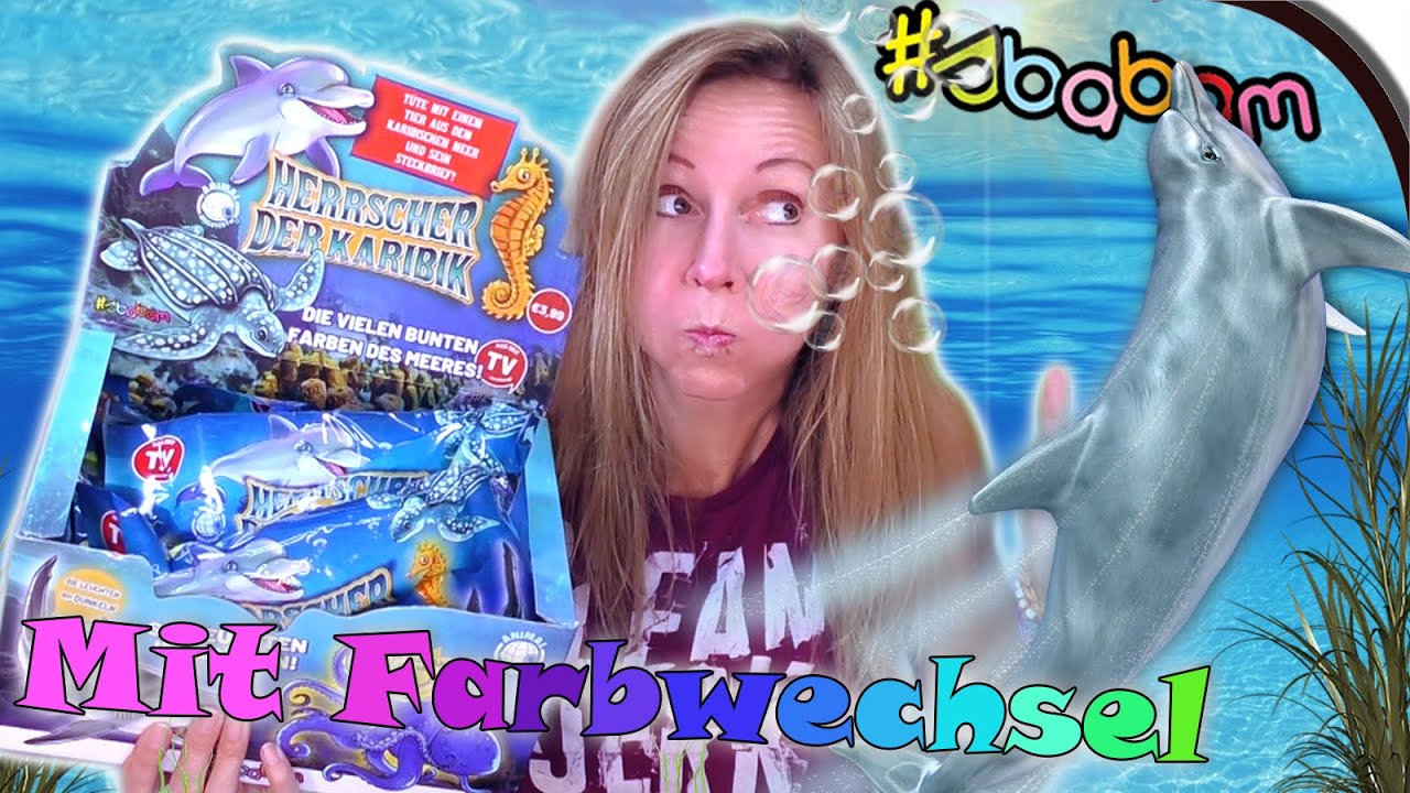 Neue Squishies 🐬 Herrscher der Karibik 🐠 Gummifiguren mit Beads 🐡 Display Unboxing deutsch