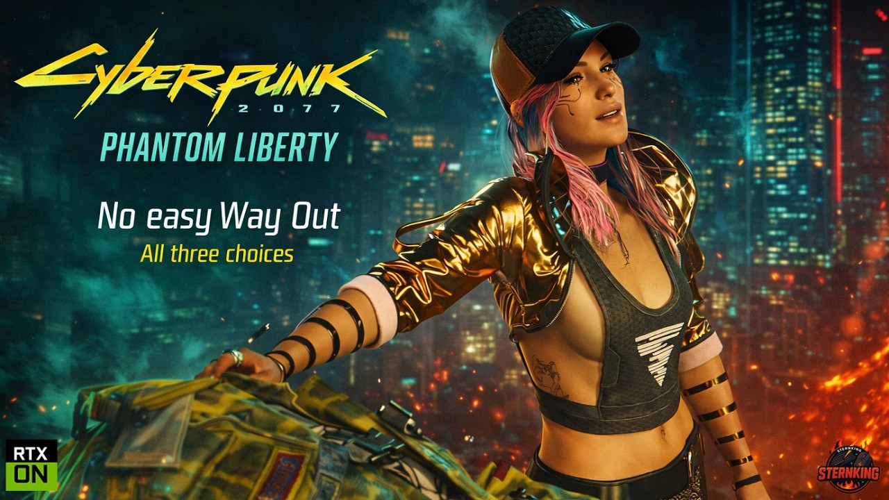 Cyberpunk 2077 Phantom Liberty – No Easy Way Out: ALL CHOICES & Angie Fight