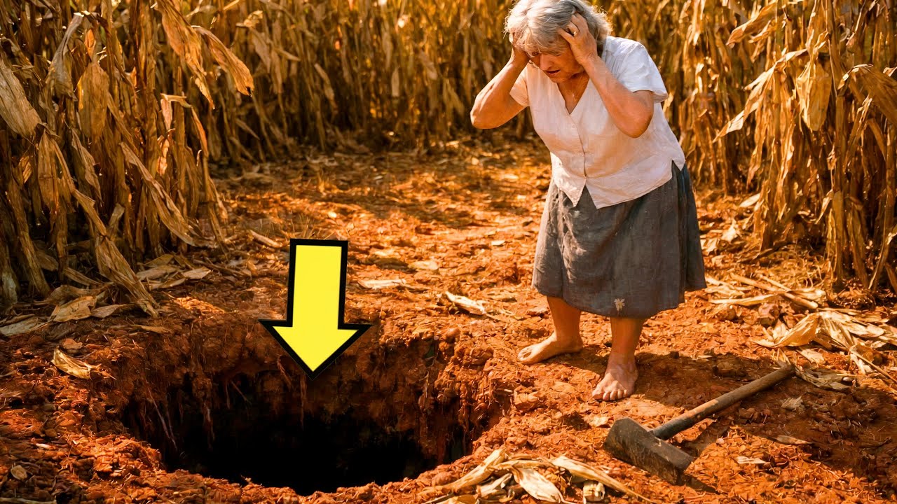 A VIÚVA FOI COLHER MILHO… MAS O QUE ENCONTROU ENTERRADO NO MEIO DA PLANTAÇÃO MUDOU TUDO