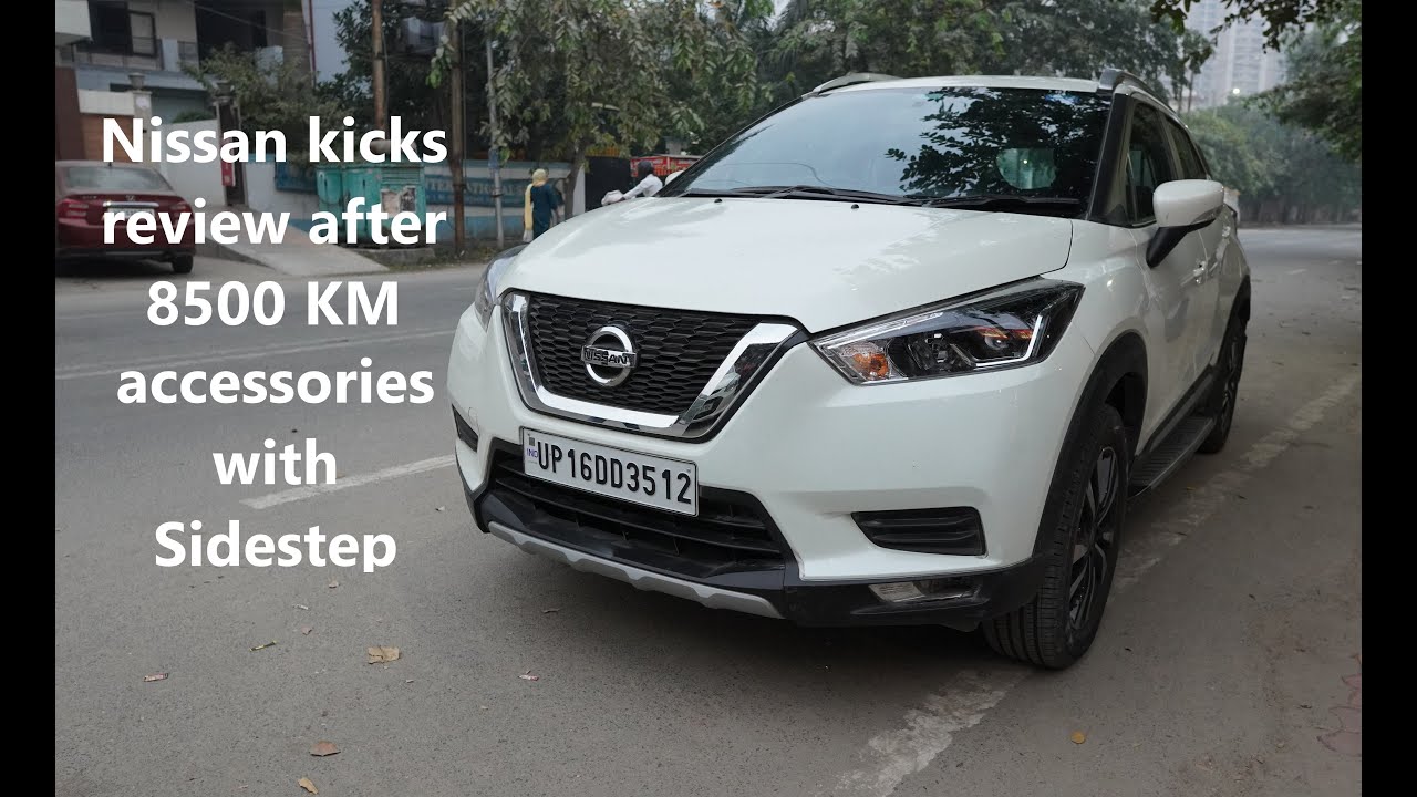 Nissan kicks review after 8500 KM accessories side foot step निसान किक्स #NissanKicks #kicks #nissan
