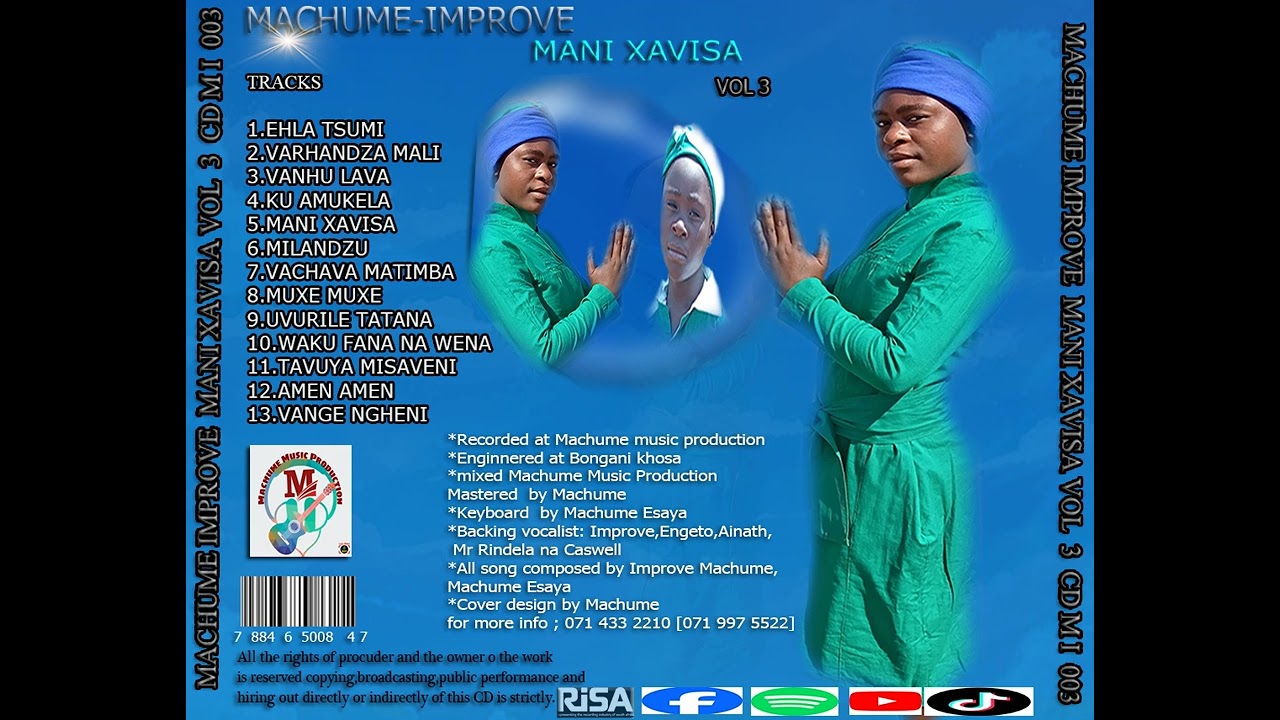 Improve Machume  feat Emmanuel Chauke ( Boyoyo) TRACK 13 VANGE NGHENI MATILWELNI