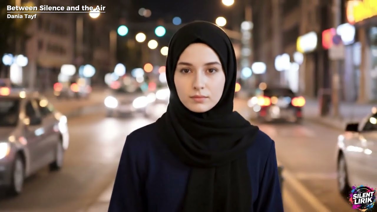 Dania Tayf - Between Silence and the Air (Official AI Music Video) | Atmospheric Arabic Song