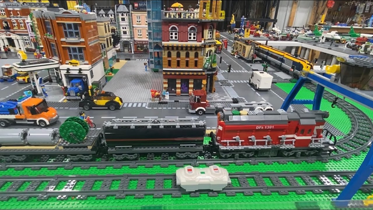 Non Lego Train Set Build