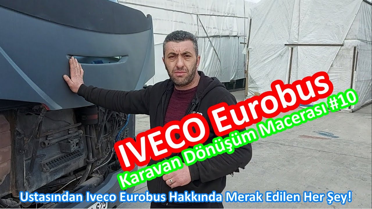 Iveco Eurobus E29.14 FXL Karavan dönüşüm projesi #10 