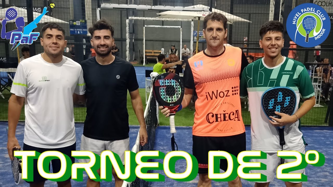 FINAL Torneo de 2° - Fernandez y Luque vs Ovelar y Valdez - Garden Arena
