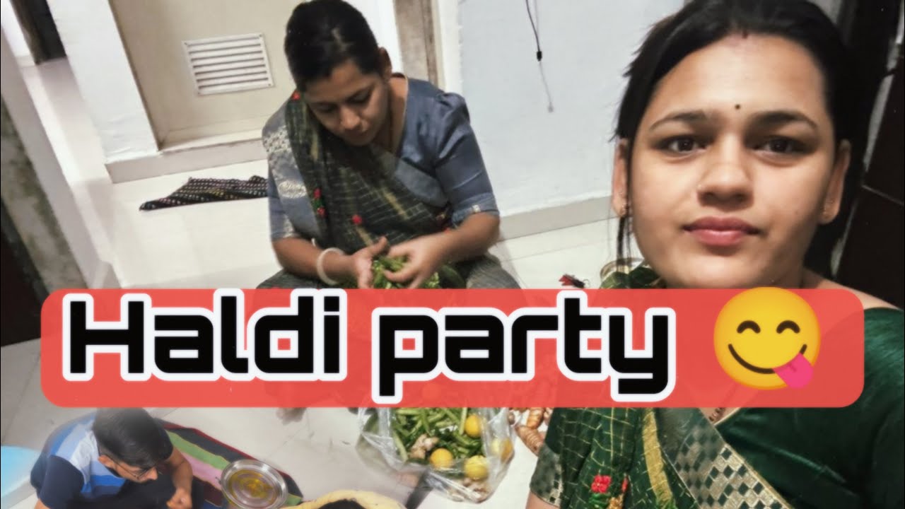 31st special ।हल्दी पार्टी ।Parihar Vlogs| Family Masti| #haldiparty #31st_december