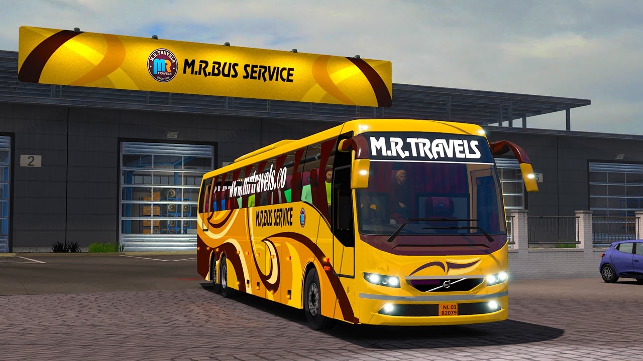 Indian Volvo Bus Driver | M R Travels | B11r Volvo Bus