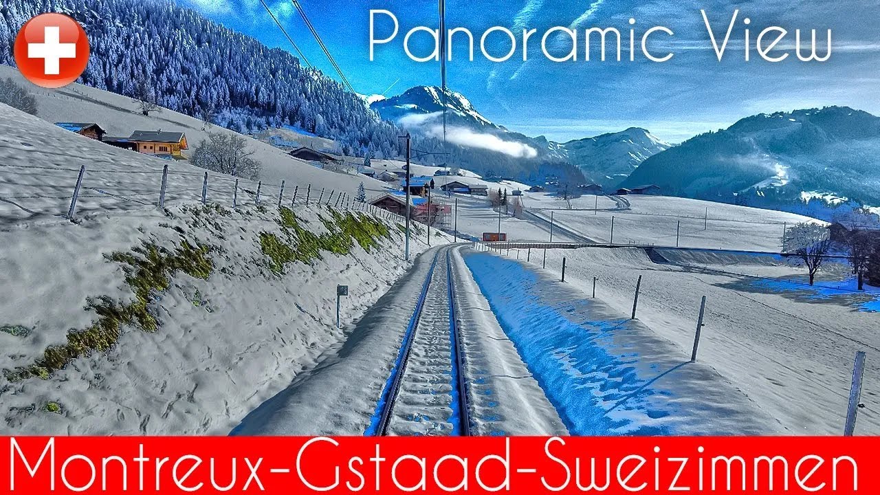 CAB RIDE - Suisse - Golden Pass - Panoramic View - Montreux/Gstaad/ Zweizimmen