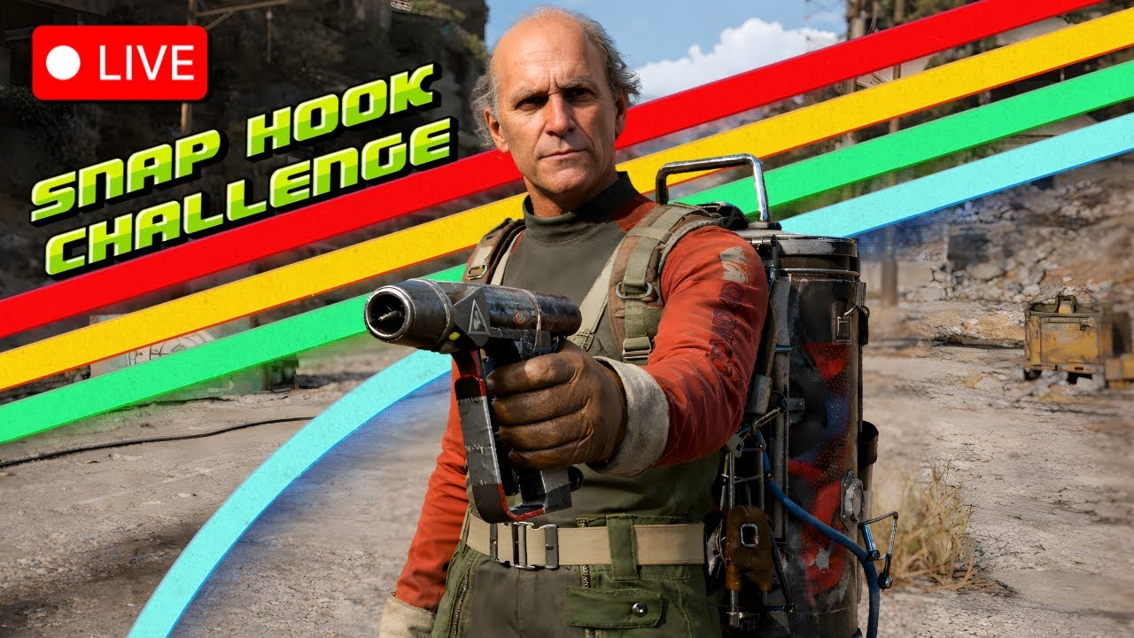🔴LIVE | CAN'T END STREAM Until 20 SNAP HOOK KILLS | CHALLENGE DAY