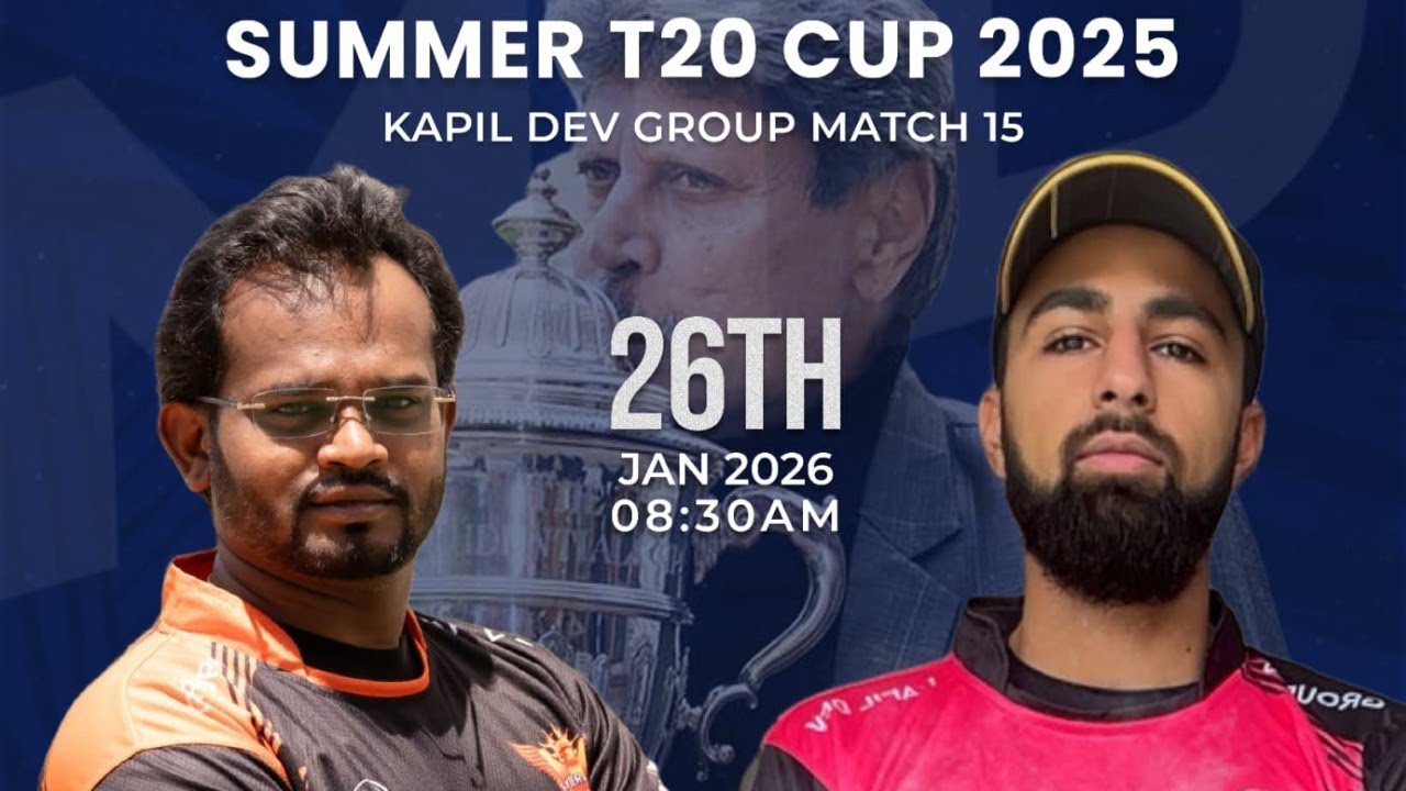 | LIVERPOOL CC VS HYDERABAD RISERS  SUMMER T20 CUP | KAPIL DEV GROUP | 26 JAN 26 | 1ST INNING |