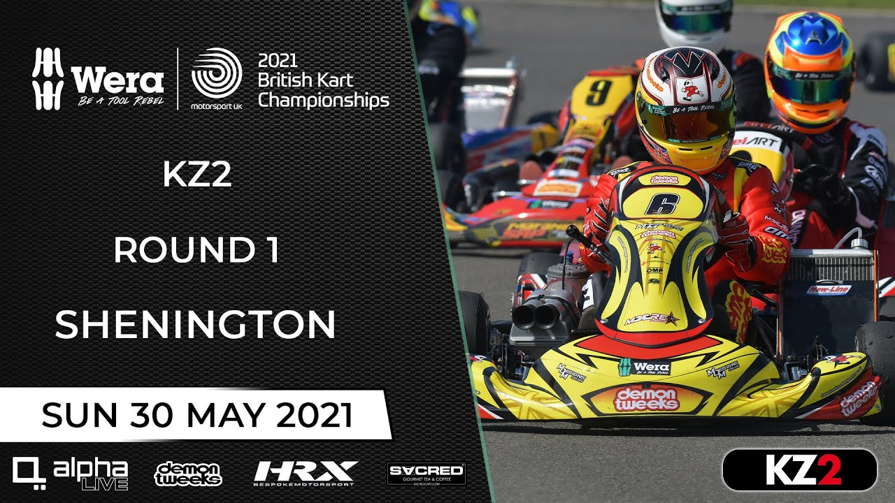 James keeps Joe at bay in KZ2 classic - KZ2 Final for Round 1 from Shenington